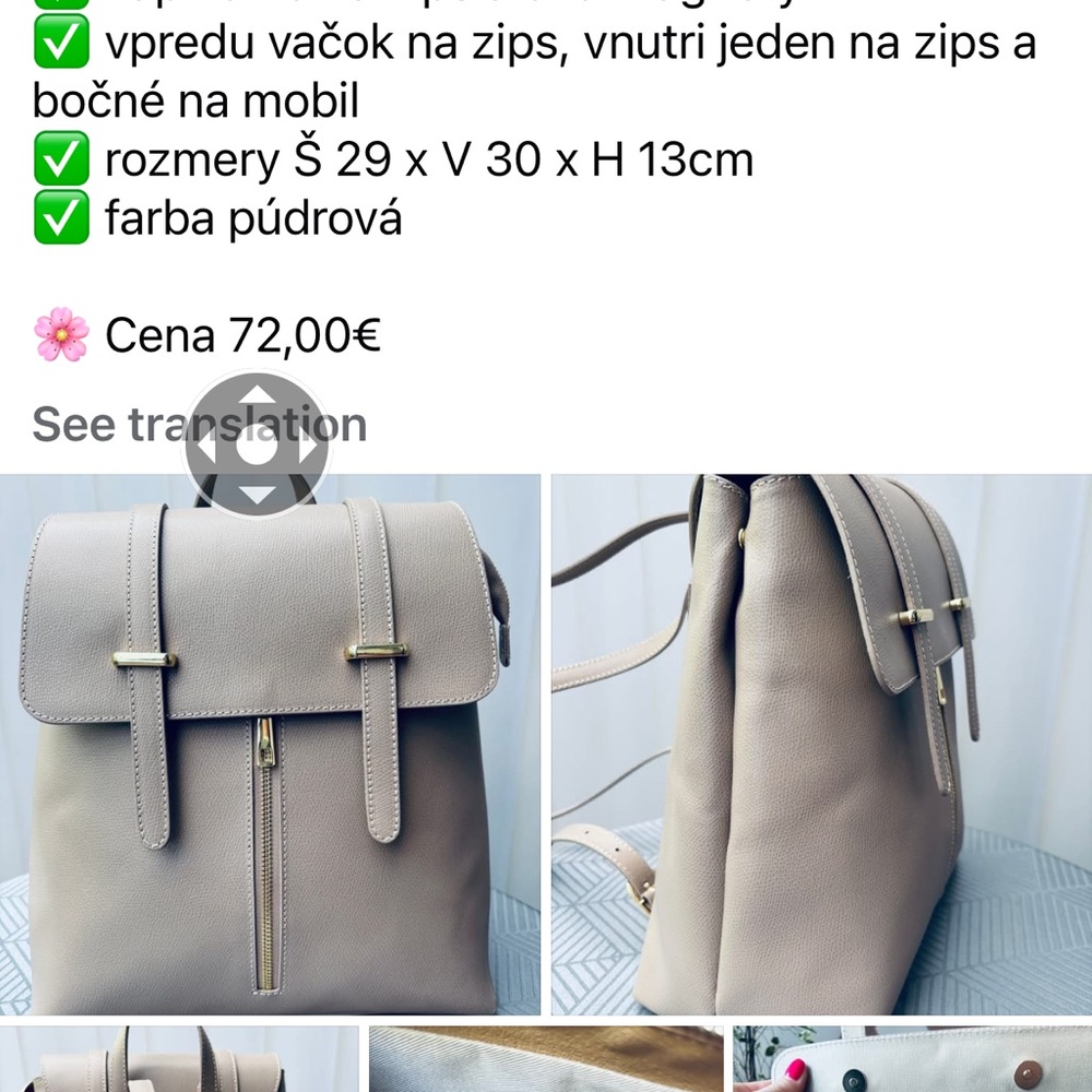 Chic Taupe Backpack for Women